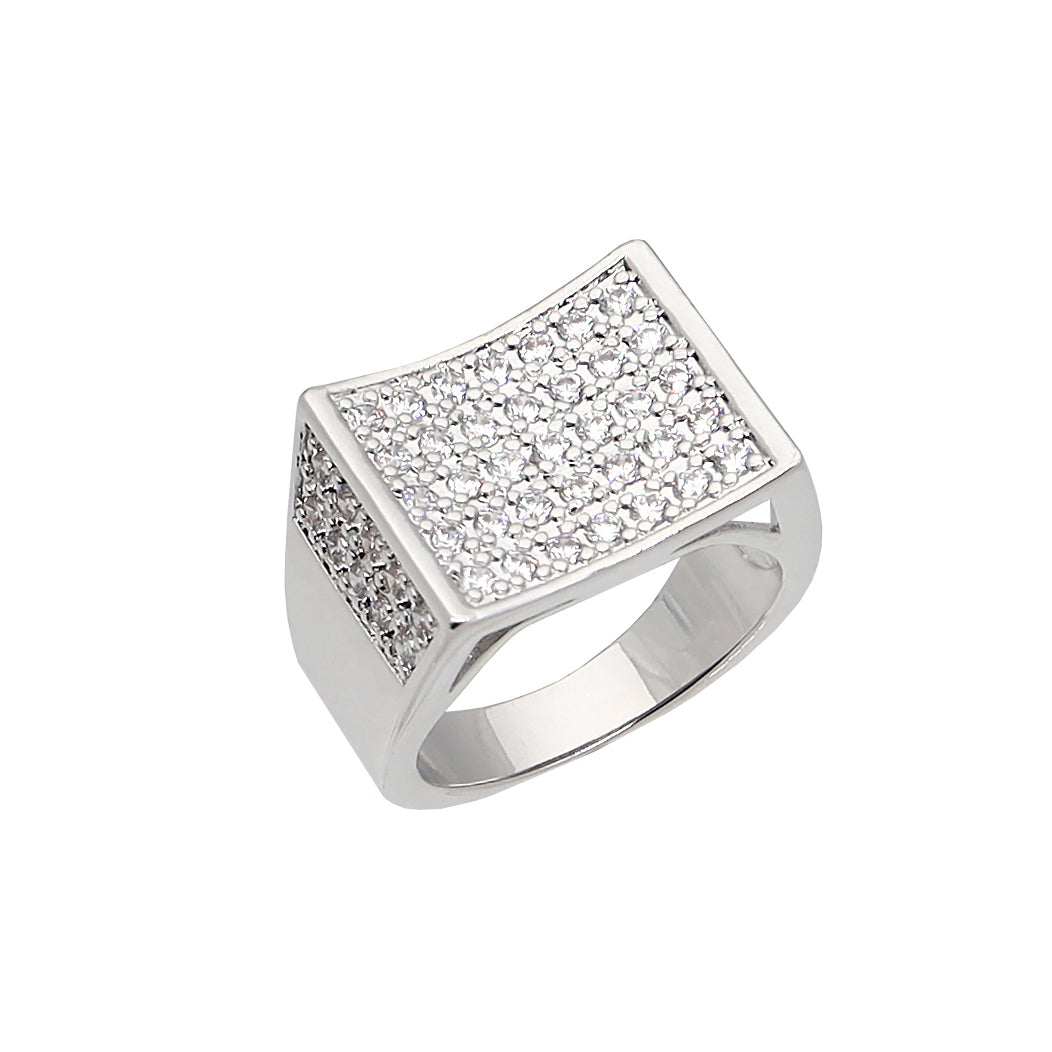 BJ240 Men's Rhodium Ring