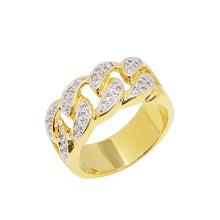 Cargar imagen en el visor de la galería, BJ242 Men&#39;s Gold Ring
