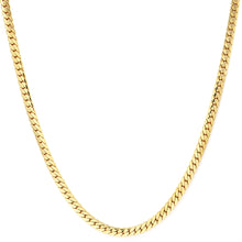 Load image into Gallery viewer, BR120 9MM Gold Miami Cuban Chain
