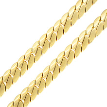 Cargar imagen en el visor de la galería, BR125 11MM Gold Miami Cuban Chain
