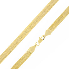 Load image into Gallery viewer, C2000 5MM Gold Herringbone Chain
