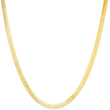 Cargar imagen en el visor de la galería, C3000 6MM Gold Herringbone Chain
