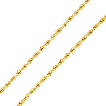 Cargar imagen en el visor de la galería, C401 4MM Gold Rope Chain
