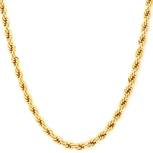 Load image into Gallery viewer, C403 6MM Gold Rope Chain

