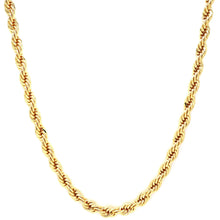 Load image into Gallery viewer, TC409 9MM Gold Rope Chain
