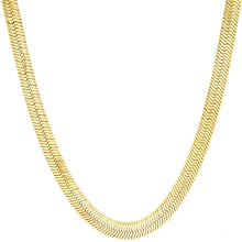 Load image into Gallery viewer, C6000 11MM Gold Herringbone Chain
