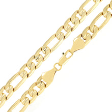 Load image into Gallery viewer, DG123 10MM Concave Textured Figaro Chain
