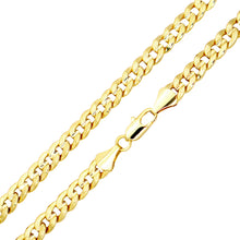 Load image into Gallery viewer, DG1999 8MM Concave Textured Cuban Chain
