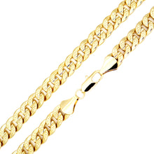 Cargar imagen en el visor de la galería, DG2001A 10MM Hammer Textured Cuban Chain
