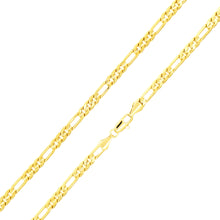 Cargar imagen en el visor de la galería, FG110 4MM Concaved Figaro chain

