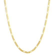 Cargar imagen en el visor de la galería, FG110 4MM Concaved Figaro chain
