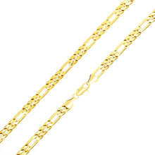 Cargar imagen en el visor de la galería, FG114 6MM Concaved Figaro Chain
