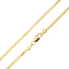 Cargar imagen en el visor de la galería, GW302 2MM Gold Thin Mariner Chain
