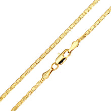 Cargar imagen en el visor de la galería, GW303 2MM Gold Thin Mariner Chain

