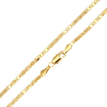 Cargar imagen en el visor de la galería, GW306 2MM Gold Thin Mariner Chain
