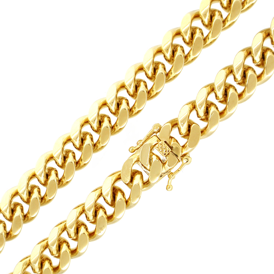 HCC140R 14MM Hidden Lock Cuban Chain