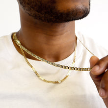 Cargar imagen en el visor de la galería, J4000 8MM Diamond Cut Mariner Chain
