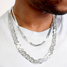 Load image into Gallery viewer, SJ4500 9MM Diamond Cut Mariner Chain
