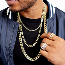 Cargar imagen en el visor de la galería, B310 12MM Diamond Cut Cuban Chain
