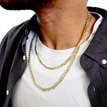 Cargar imagen en el visor de la galería, BB118 7MM Double Sided Cuban Chain
