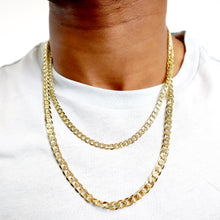 Cargar imagen en el visor de la galería, BB118 7MM Double Sided Cuban Chain
