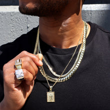 Cargar imagen en el visor de la galería, BR125 11MM Gold Miami Cuban Chain
