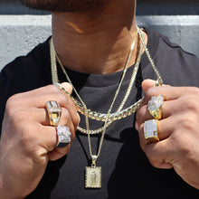 Cargar imagen en el visor de la galería, BR110 4MM Gold Miami Cuban Chain
