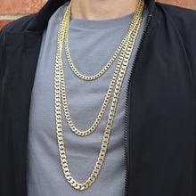 Cargar imagen en el visor de la galería, DG1996 6MM Concave Textured Cuban Chain
