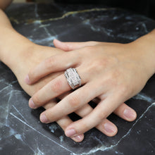Load image into Gallery viewer, BJ222 Men&#39;s Rhodium Ring
