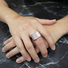 Load image into Gallery viewer, BJ240 Men&#39;s Rhodium Ring

