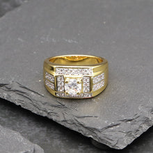 Load image into Gallery viewer, BJ201 Men&#39;s Gold Ring
