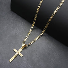 Cargar imagen en el visor de la galería, BC1006 GOLD CROSS CHARM
