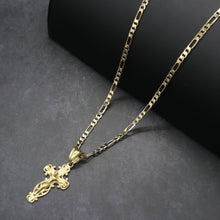 Load image into Gallery viewer, PG109 GOLD CROSS CHARM
