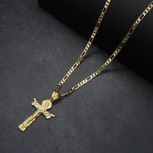 Load image into Gallery viewer, PG045S GOLD JESUS CHARM
