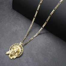 Cargar imagen en el visor de la galería, PG060L GOLD JESUS FACE CHARM
