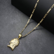 Cargar imagen en el visor de la galería, PG209 GOLD JESUS FACE CHARM
