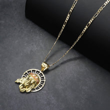 Cargar imagen en el visor de la galería, PG304 GOLD JESUS FACE CHARM

