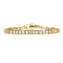 Load image into Gallery viewer, IS004 Gold Tennis Bracelet
