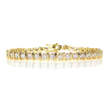 Cargar imagen en el visor de la galería, IS009 Gold Tennis Bracelet
