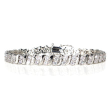 Cargar imagen en el visor de la galería, IS021S Rhodium Tennis Bracelet

