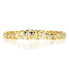 Cargar imagen en el visor de la galería, IS015 Gold Tennis Bracelet
