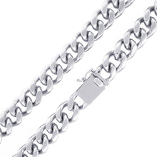 Cargar imagen en el visor de la galería, NCC140RH 14MM Box Lock Cuban Chain
