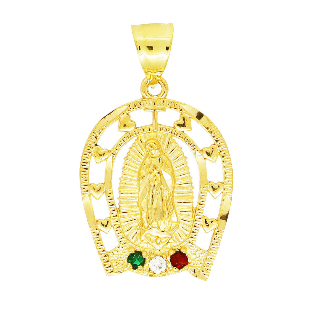 PG017.3C GOLD VIRGIN MARY CHARM