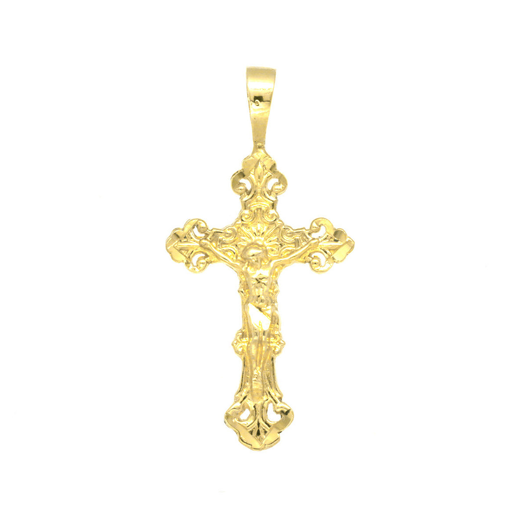 PG041 GOLD CROSS CHARM