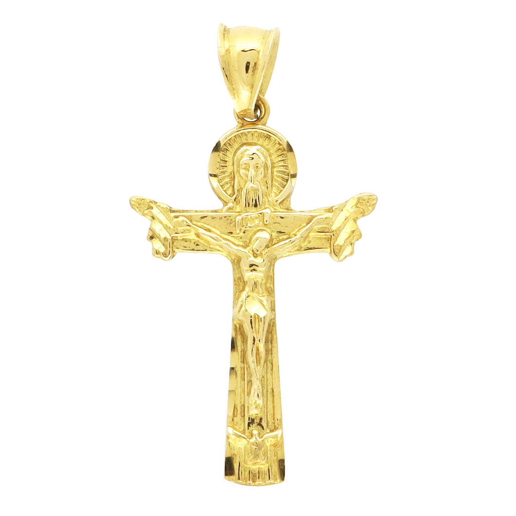 PG045L GOLD JESUS CHARM