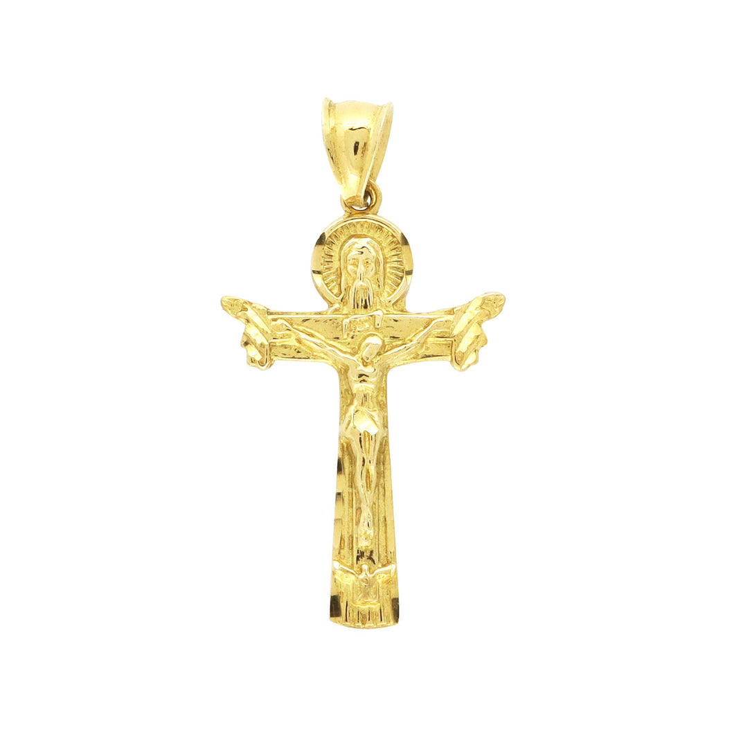 PG045S GOLD JESUS CHARM