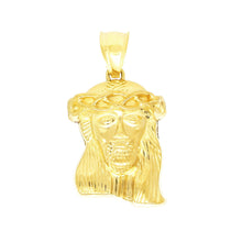 Cargar imagen en el visor de la galería, PG802 GOLD JESUS FACE CHARM

