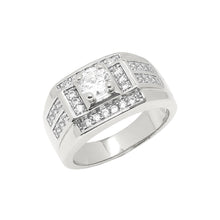 Load image into Gallery viewer, BJ201 Men&#39;s Rhodium Ring
