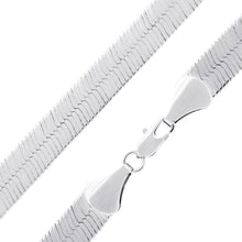 Load image into Gallery viewer, S7000 14MM Silver Herringbone Chain
