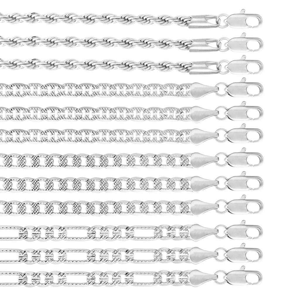 SAK123 Assorted Anklet Pack Set of 12 (10 Inch)